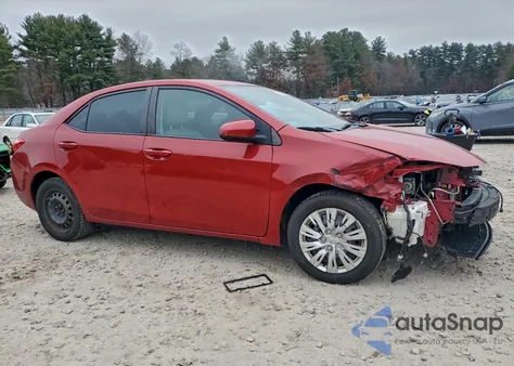 2017 Toyota Corolla L из США, поврежденный, VIN 2T1BURHE5HC815474